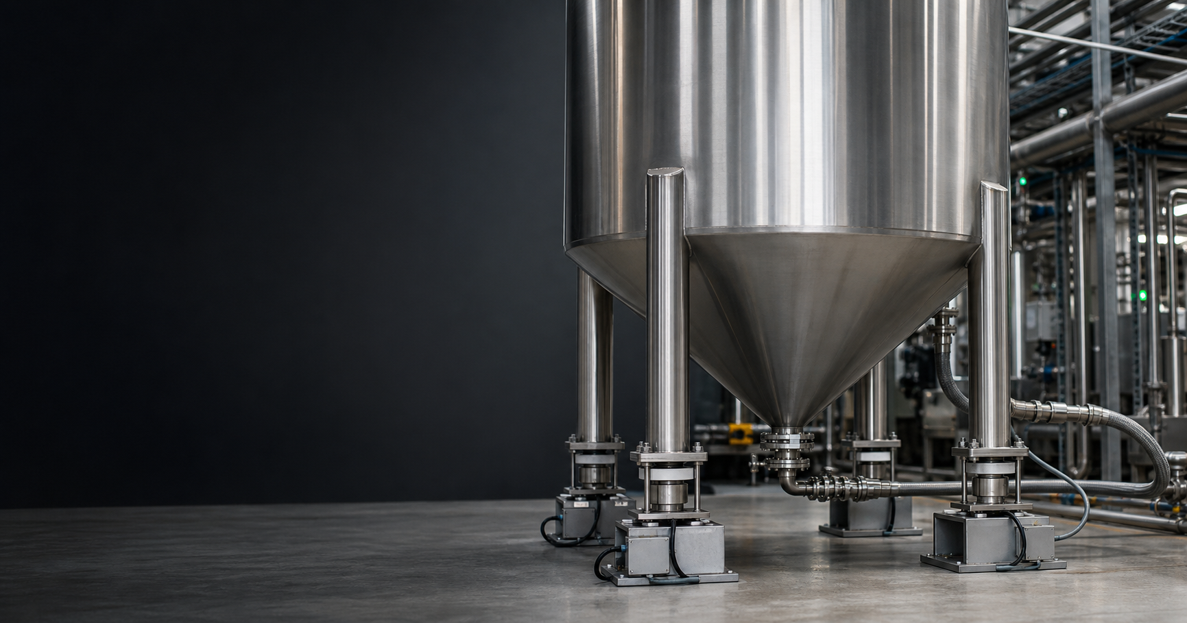 Mezur industrial tank weighing system